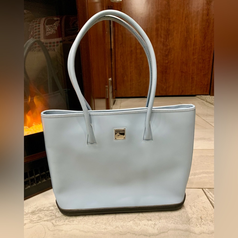 Dooney & Bourke Powder Blue Parasole Tote Bag